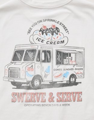 AE Boxy Destination Graphic Muscle Tank Top