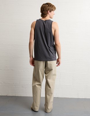 AE Standard Fit Lightweight Logo Graphic Tank Top