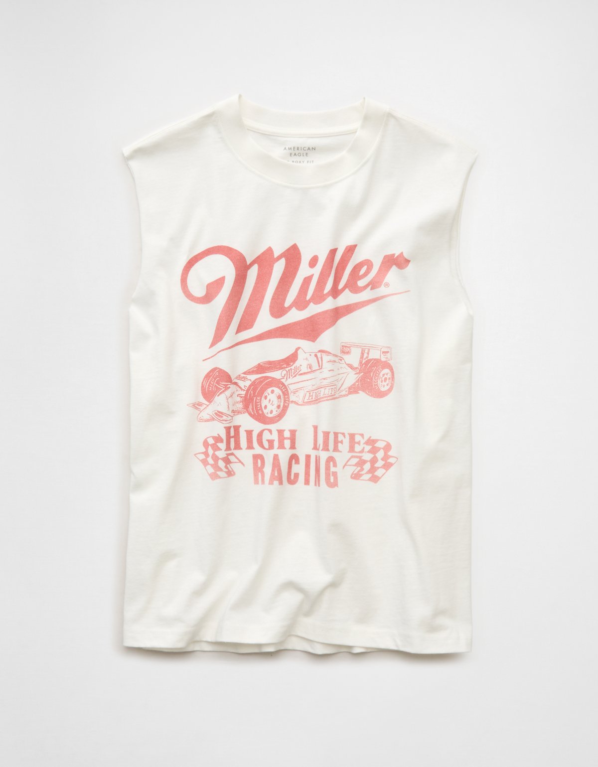 AE Boxy Miller Raching Graphic Tank Top - image 4