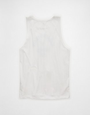 AE Standard Fit Lightweight Logo Graphic Tank Top