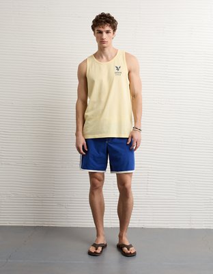 AE Standard Fit Lightweight Logo Graphic Tank Top