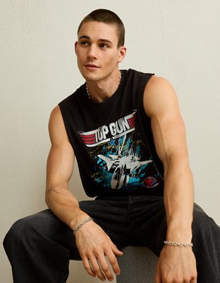 AE Boxy Fit Top Gun Tank Top