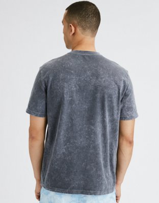 AE Vintage Wash Dye Effect Pocket T-Shirt