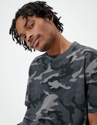 Мужские футболки American Eagle AE Super Soft Camo T-Shirt — фото 4