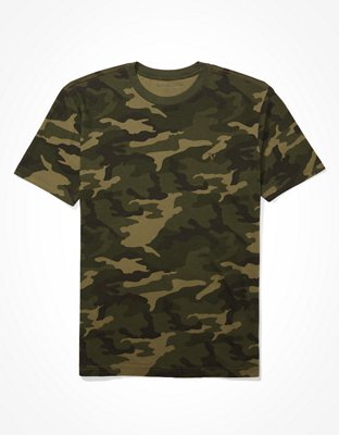 Men's US United States Army Camoflauge Tee Shirt - Military Camo, 3XL
