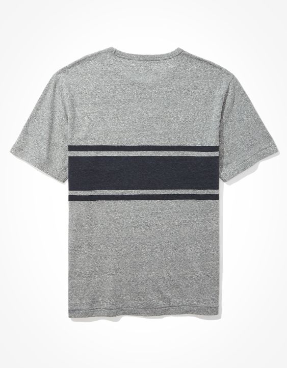 AE Super Soft Striped Tri-Blend T-Shirt