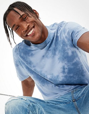 Мужские футболки American Eagle AE Super Soft Icon Tie-Dye T-Shirt — фото 6