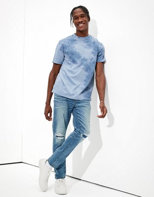 Мужские футболки American Eagle AE Super Soft Icon Tie-Dye T-Shirt — фото 2