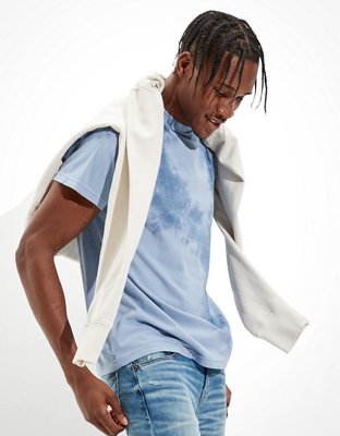Мужские футболки American Eagle AE Super Soft Icon Tie-Dye T-Shirt — фото 5