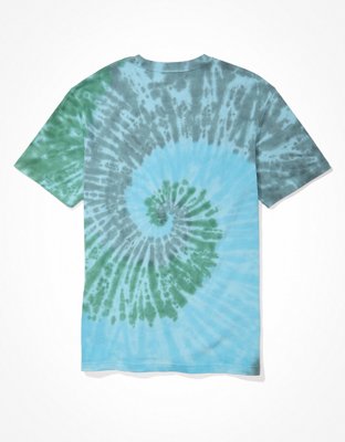 Мужские футболки American Eagle AE Super Soft Tie-Dye Icon T-Shirt — фото 4