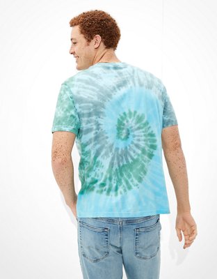Мужские футболки American Eagle AE Super Soft Tie-Dye Icon T-Shirt — фото 3