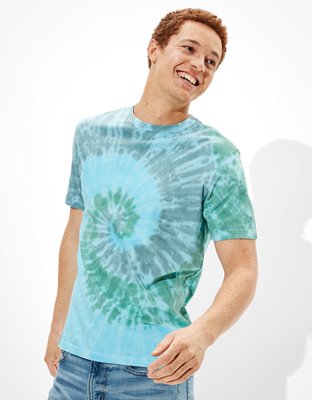 Мужские футболки American Eagle AE Super Soft Tie-Dye Icon T-Shirt — фото 2