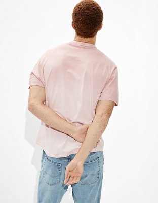 Мужские футболки American Eagle AE Super Soft Curved Hem Icon T-Shirt — фото 3