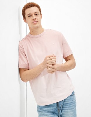Мужские футболки American Eagle AE Super Soft Curved Hem Icon T-Shirt — фото 2