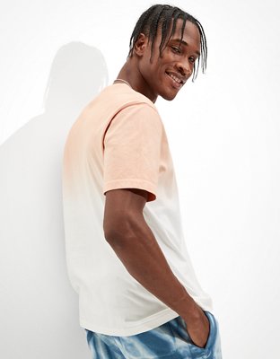 Мужские футболки American Eagle AE Super Soft Dip-Dye Icon T-Shirt — фото 3