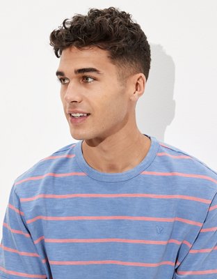 AE Super Soft Slub Striped T-Shirt