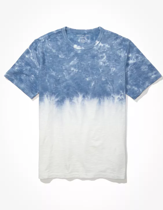 AE Super Soft Slub Icon Dip-Dye T-Shirt