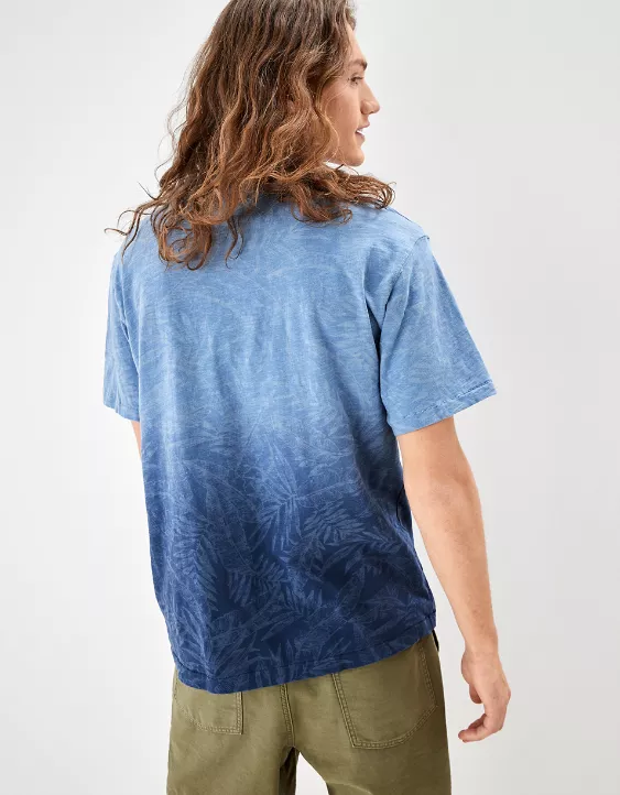 AE Super Soft Slub Dip-Dye T-Shirt