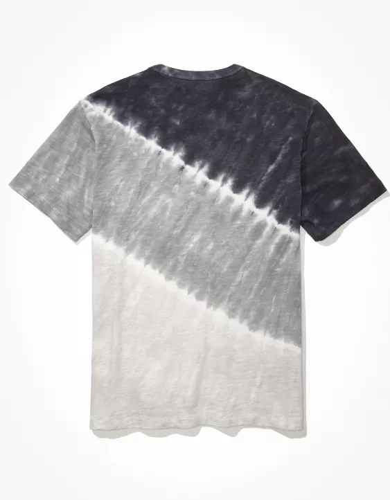 AE Super Soft Slub Icon Tie-Dye T-Shirt