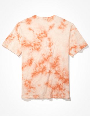 Мужские футболки American Eagle AE Super Soft Slub Tie-Dye T-Shirt — фото 4