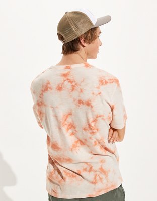 Мужские футболки American Eagle AE Super Soft Slub Tie-Dye T-Shirt — фото 2