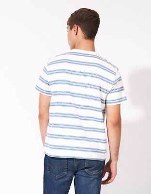 Женские футболки American Eagle AE Striped T-Shirt — фото 2