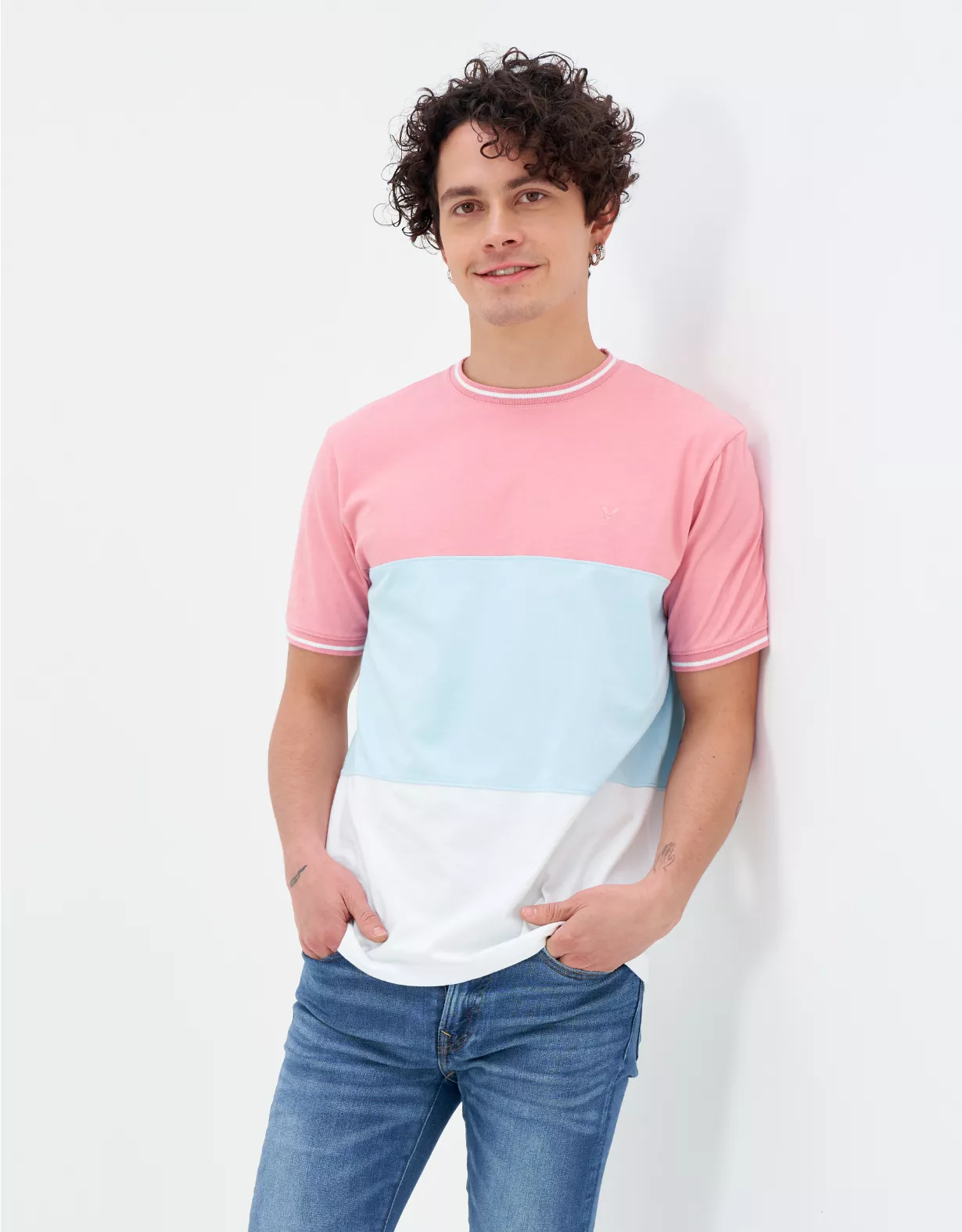 AE Super Soft Colorblock T-Shirt