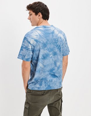 Мужские футболки American Eagle AE Super Soft Tie Dye T-Shirt — фото 3