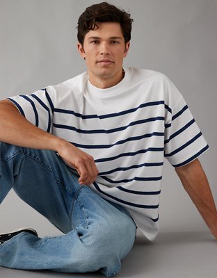 AE Oversized Striped T-Shirt