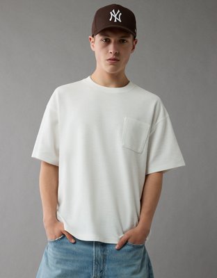 AE 24/7 Boxy Textured T-Shirt