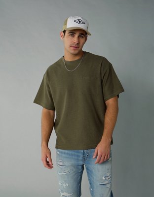 AE 24/7 Boxy Textured T-Shirt