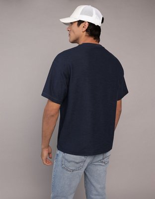 AE 24/7 Boxy Textured T-Shirt