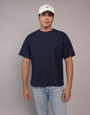 AE 24/7 Boxy Textured T-Shirt
