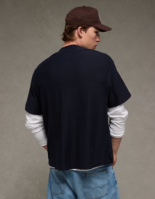 AE Button-Up Baseball T-Shirt