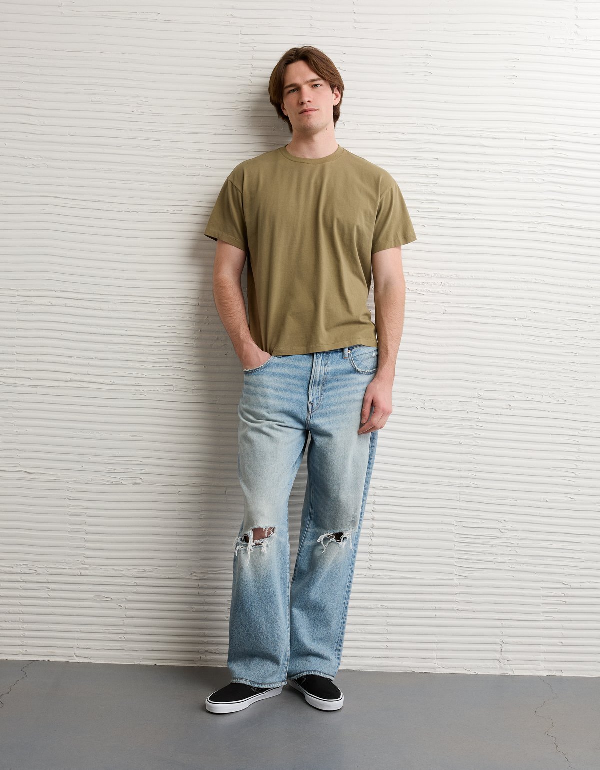 AE Shrunken Fit Lived-In T-Shirt - image 5