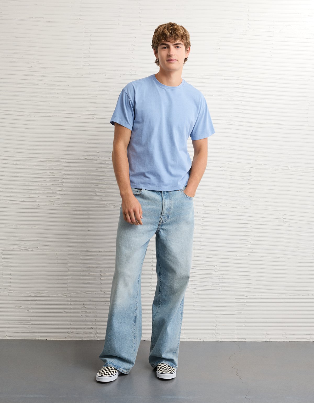 AE Shrunken Fit Lived-In T-Shirt - image 5