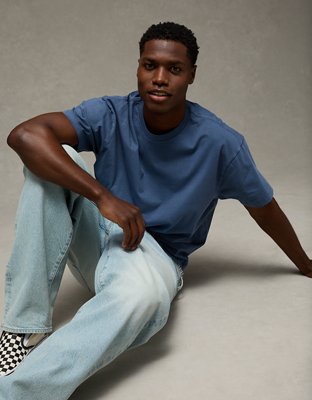 AE Shrunken Fit Lived-In T-Shirt | American Eagle
