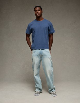 AE Shrunken Fit Lived-In T-Shirt | American Eagle