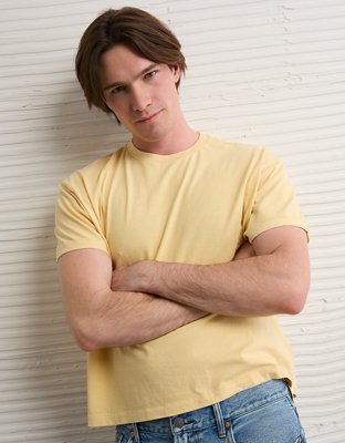 AE Shrunken Fit Lived-In T-Shirt