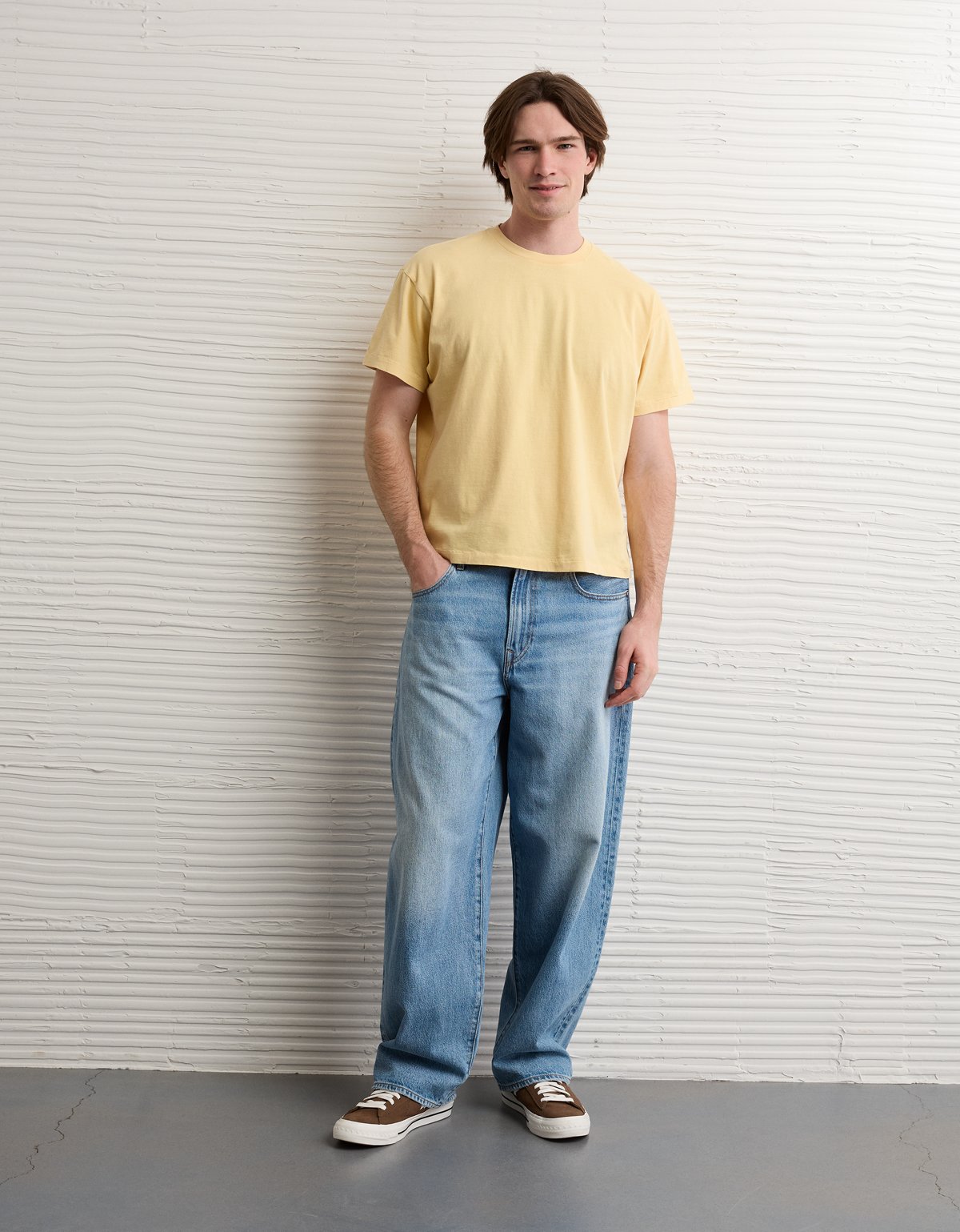 AE Shrunken Fit Lived-In T-Shirt - image 5