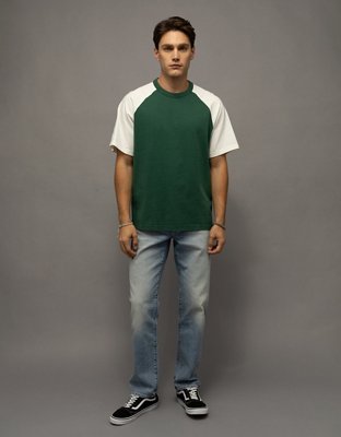 AE Relaxed Heavyweight Raglan T-Shirt