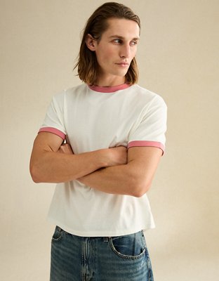 AE Shrunken Fit Lived-In T-Shirt