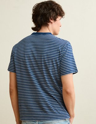 AE Standard Fit Indigo T-Shirt