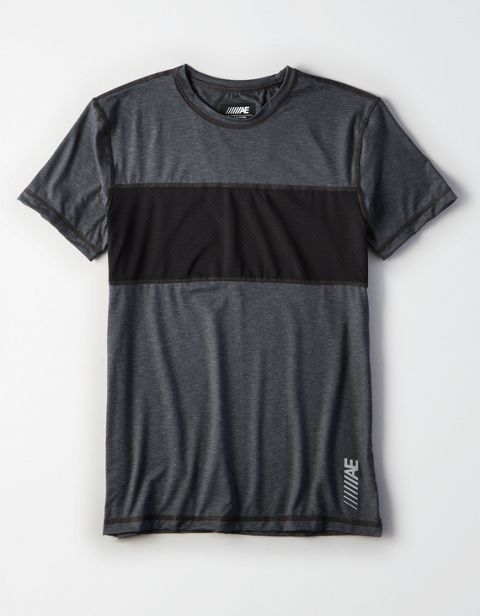 Мужские футболки American Eagle AE Active Mesh Panel T-Shirt