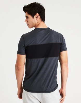 Мужские футболки American Eagle AE Active Mesh Panel T-Shirt — фото 3