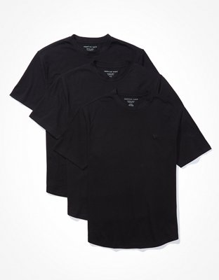 AE Super Soft Curved Hem T-Shirts 3-Pack