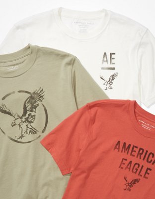 AE Logo Graphic T-Shirt 3-Pack