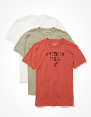 AE Logo Graphic T-Shirt 3-Pack