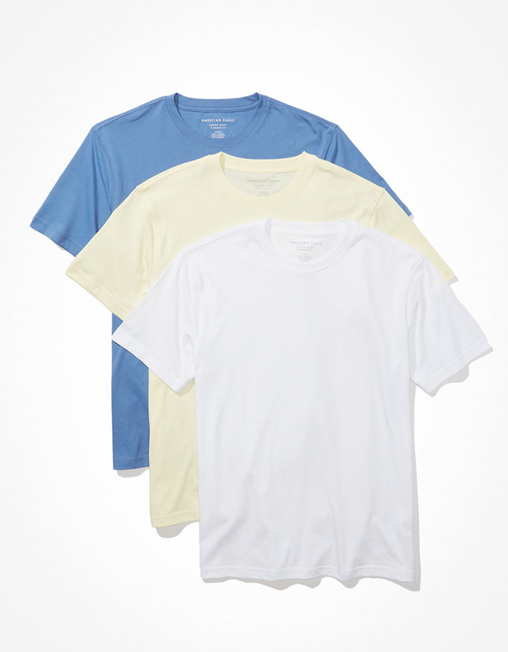 AE Super Soft Slub Icon T-Shirt 3-Pack