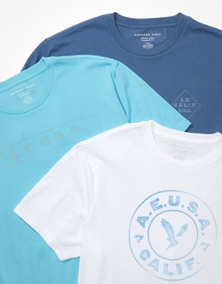 AE Logo Graphic T-Shirt 3-Pack